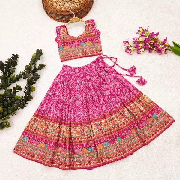 Pink_Digital_Print_Cotton_Lehenga_Choli_And_Dupatta_Set_Ethnic_Wear_For_Girls