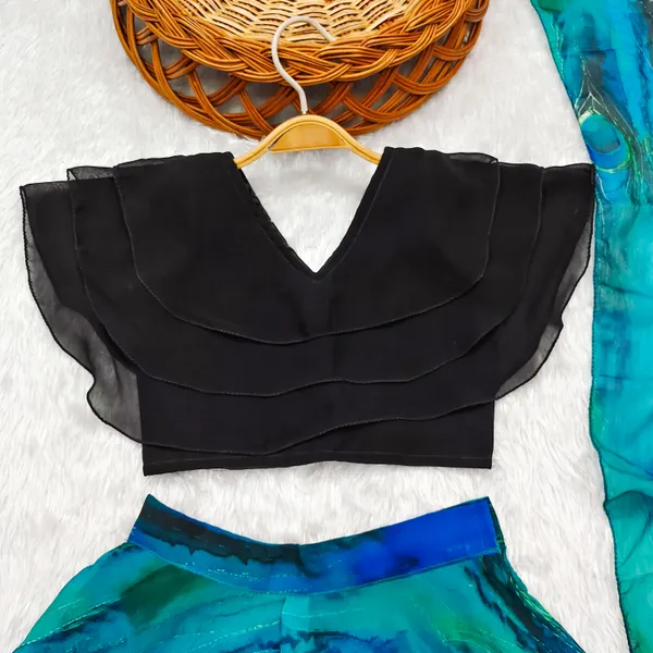 Blue_Soft_Georgette_Ethnic_Wear_Lehenga_Choli_With_Dupatta_Set