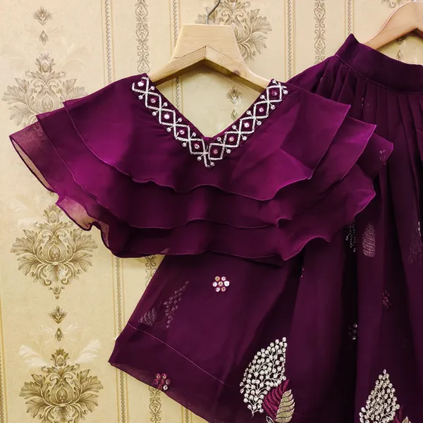 Purple_Ethnic_Wear_Georgette_Lehenga_Choli_Set_For_Girls