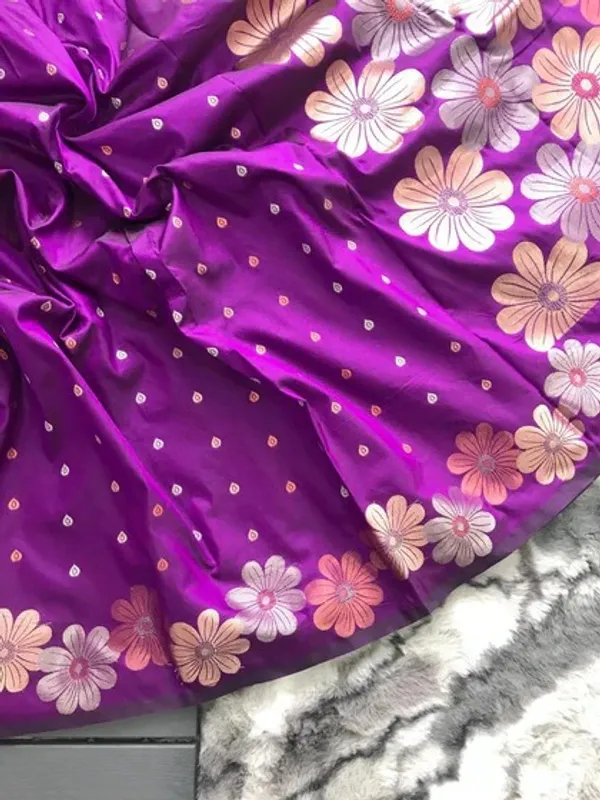 Wine_Banarasi_Silk_Traditional_Wear_Saree