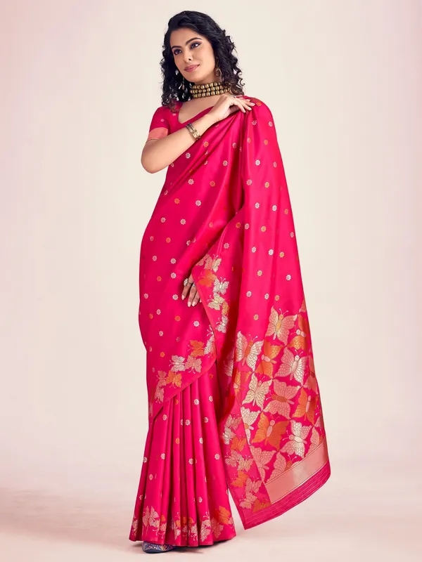 Pink_Banarasi_Silk_Traditional_Wear_Saree