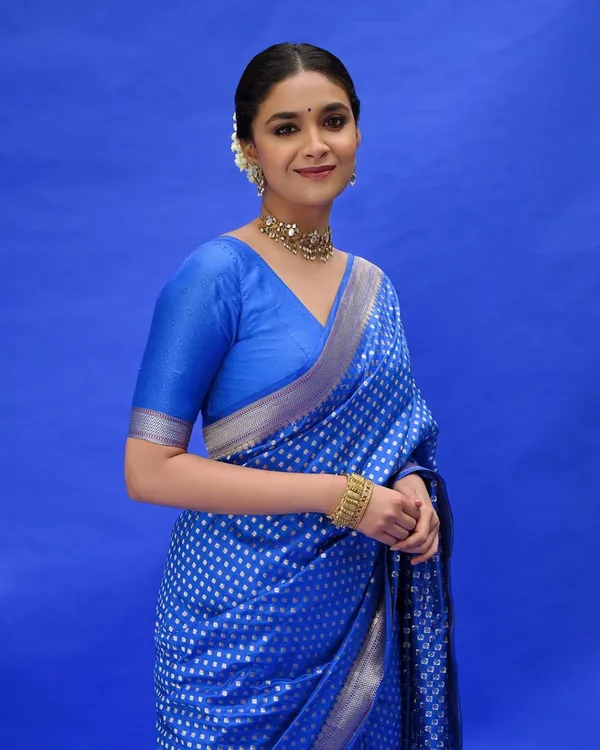 Blue_Banarasi_Silk_Traditional_Wear_Saree
