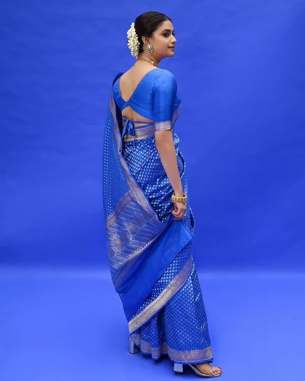 Blue_Banarasi_Silk_Traditional_Wear_Saree