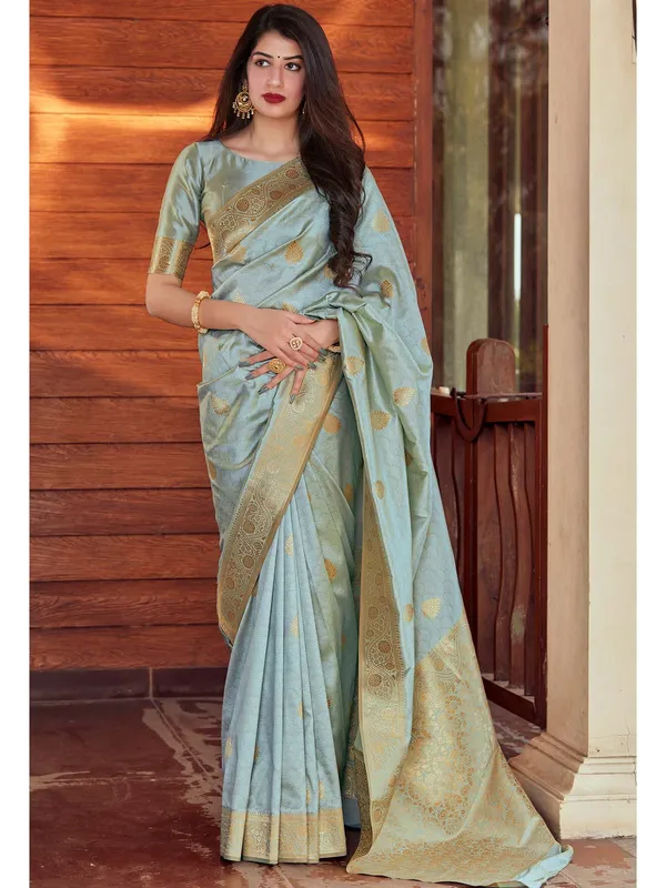 Firoji_Banarasi_Silk_Traditional_Wear_Saree