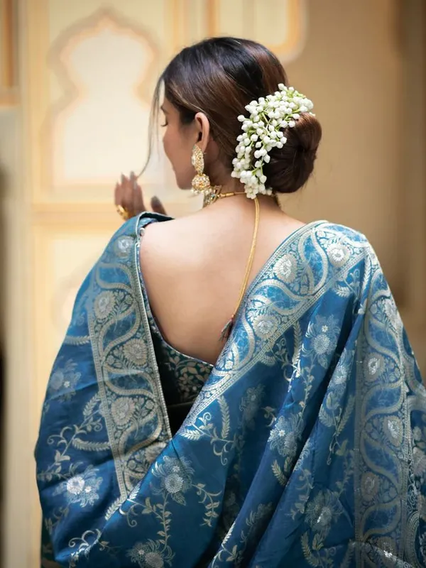 Firoji_Banarasi_Silk_Traditional_Wear_Saree