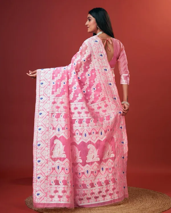 Pink_Banarasi_Silk_Traditional_Wear_Saree