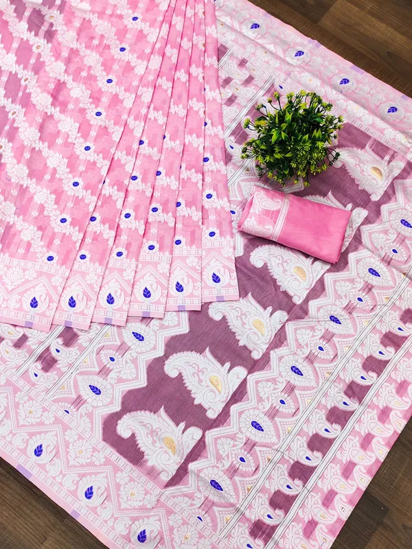 Pink_Banarasi_Silk_Traditional_Wear_Saree
