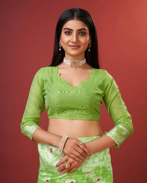 Pista_Banarasi_Silk_Traditional_Wear_Saree