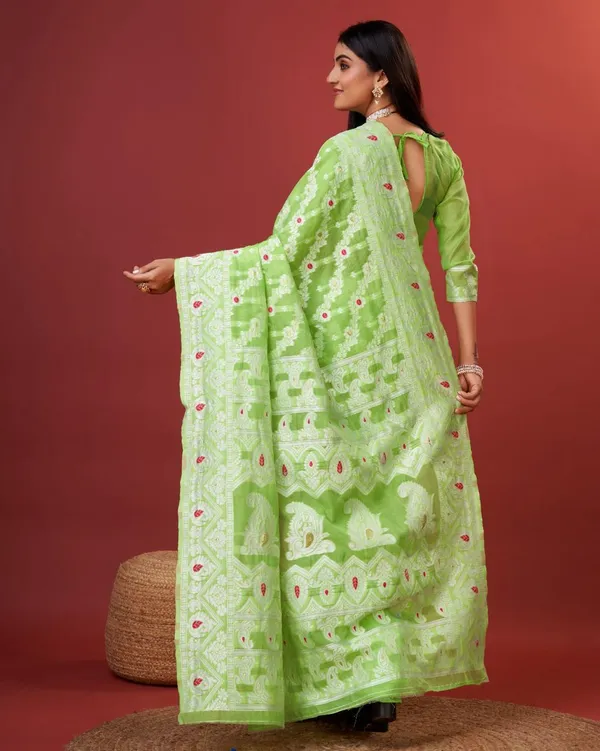 Pista_Banarasi_Silk_Traditional_Wear_Saree