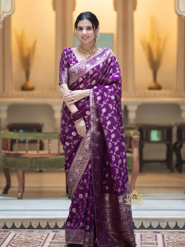 Purple_Banarasi_Silk_Traditional_Wear_Saree