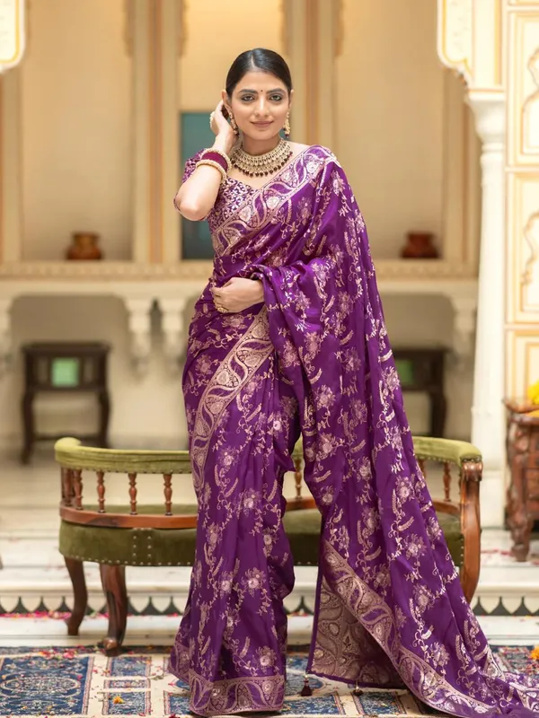 Purple_Banarasi_Silk_Traditional_Wear_Saree
