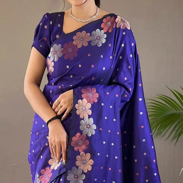Royal_Blue_Banarasi_Silk_Traditional_Wear_Saree