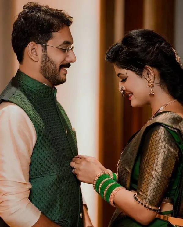 Green_Color_Soft_Kanjivaram_Jecquard_Silk_Saree_With_Frency_Blouse