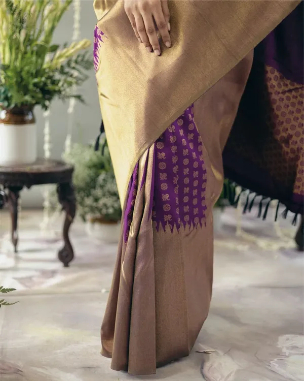 Wine_Banarasi_Silk_Traditional_Wear_Saree