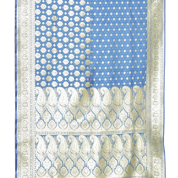 Blue_Satin_Silk_Banarasi_Sarees_For_Women
