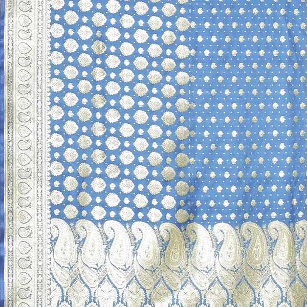 Blue_Satin_Silk_Banarasi_Sarees_For_Women