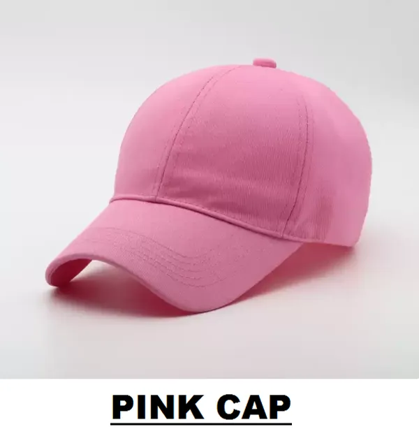 Pink_Pink_Cap__And__For_Unisex