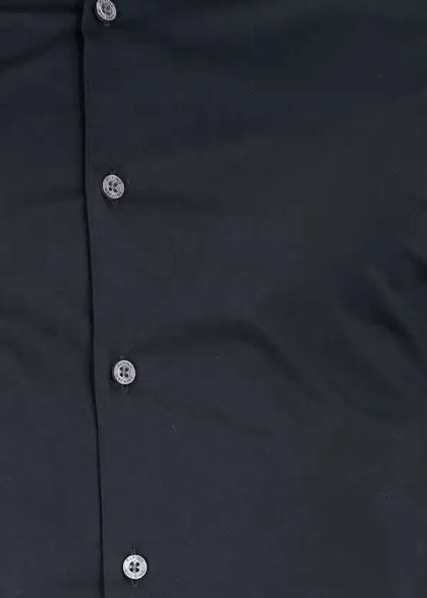 Black_Cotton_Blend_casual_Shirt