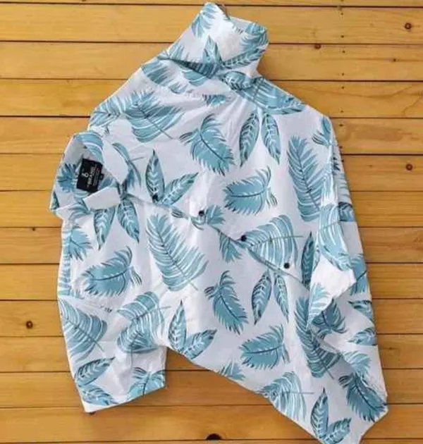 Sky_Blue_Cotton_Blend_Casual_Wear_Shirt_For_Men