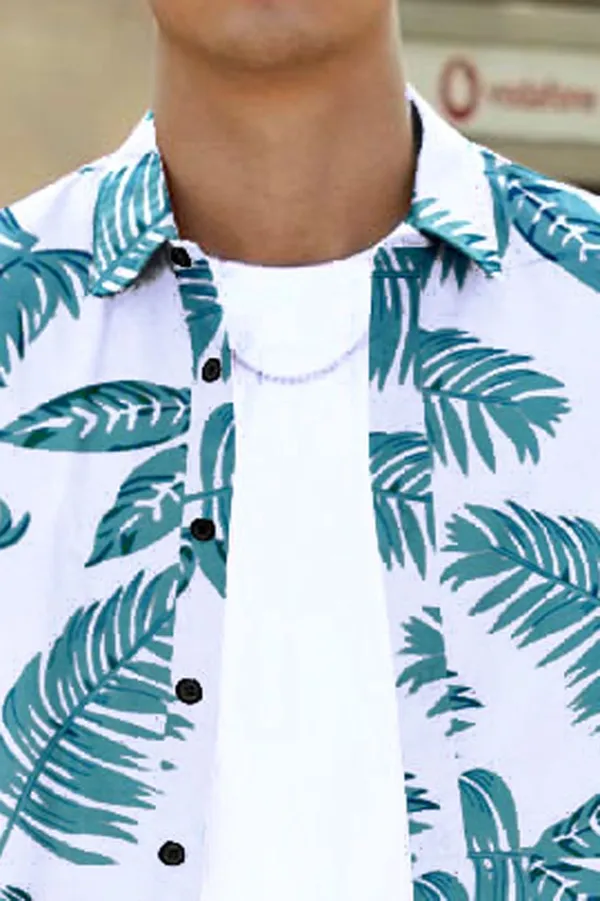 Sky_Blue_Cotton_Blend_Casual_Wear_Shirt_For_Men