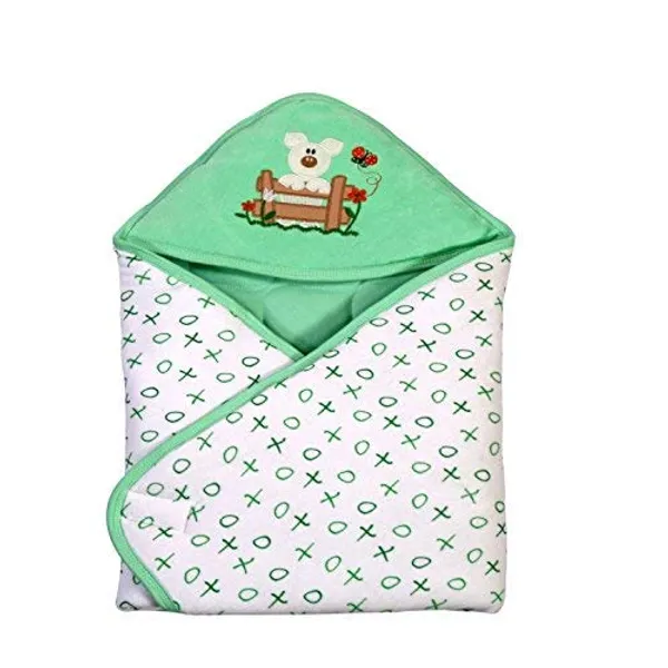 Green_Born_Baby_Blanket_Or_Wrapper_Or_Receiving_Towel