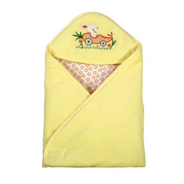 Yellow_Born_Baby_Blanket_Or_Wrapper_Or_Receiving_Towel