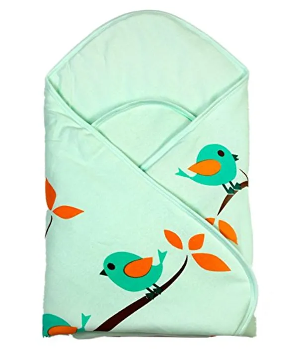 Green_Born_Baby_Blanket_Or_Wrapper_Or_Receiving_Towel