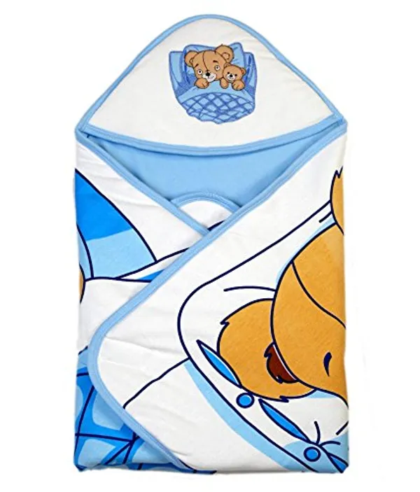 Blue_Born_Baby_Blanket_Or_Wrapper_Or_Receiving_Towel