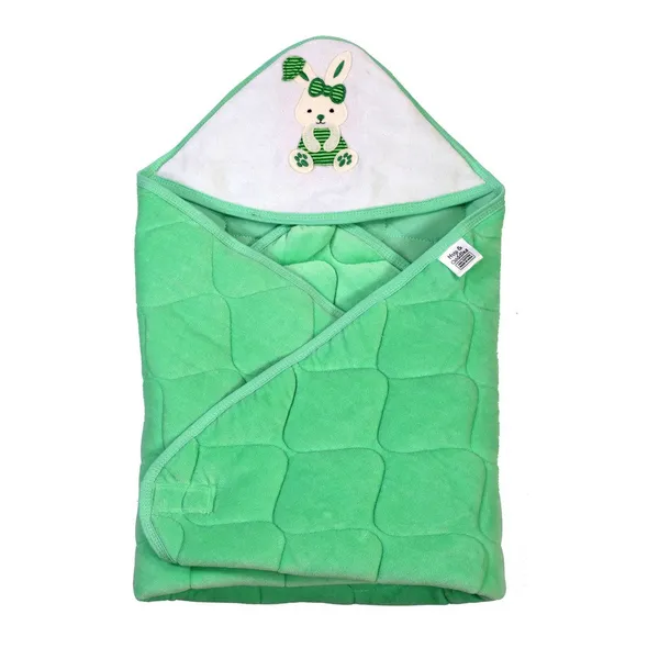 Green_Born_Baby_Blanket_Or_Wrapper_Or_Receiving_Towel