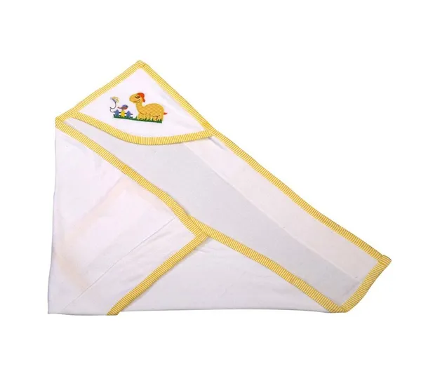 Yellow_Born_Baby_Wrapper_Or_Receiving_Towel_Made_Up_Of_Terry