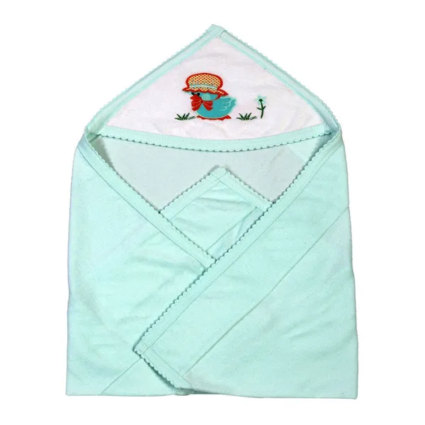 Green_Born_Baby_Wrapper_Or_Receiving_Towel_Made_Up_Of_Terry