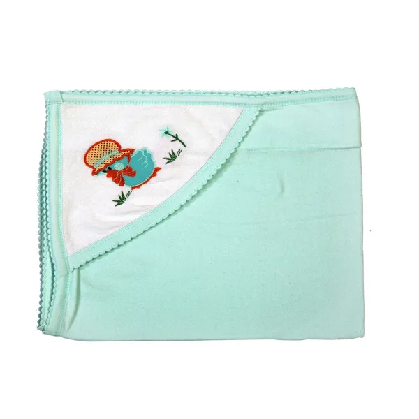Green_Born_Baby_Wrapper_Or_Receiving_Towel_Made_Up_Of_Terry