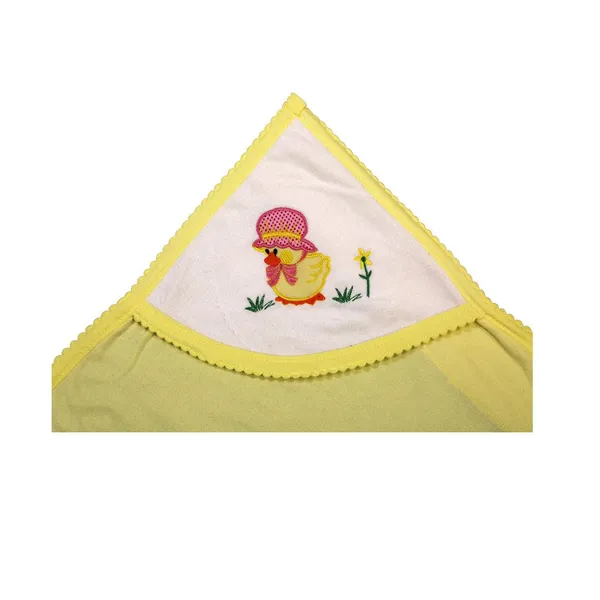 Yellow_Born_Baby_Wrapper_Or_Receiving_Towel_Made_Up_Of_Terry