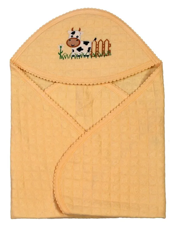 Beige_Jacquard_Born_Baby_Wrapper_Or_Receiving_Towel