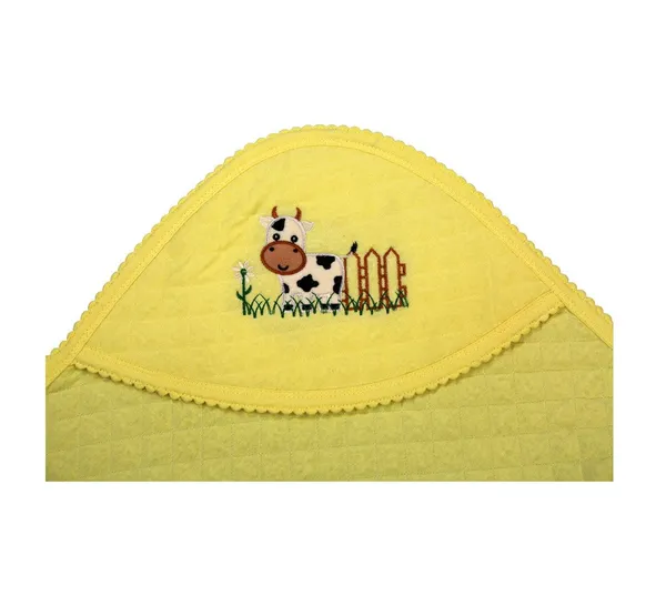 Yellow_Jacquard_Born_Baby_Wrapper_Or_Receiving_Towel