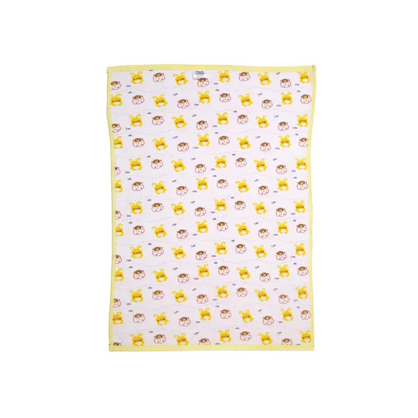 Yellow_Printed_Baby_Bath_Towels