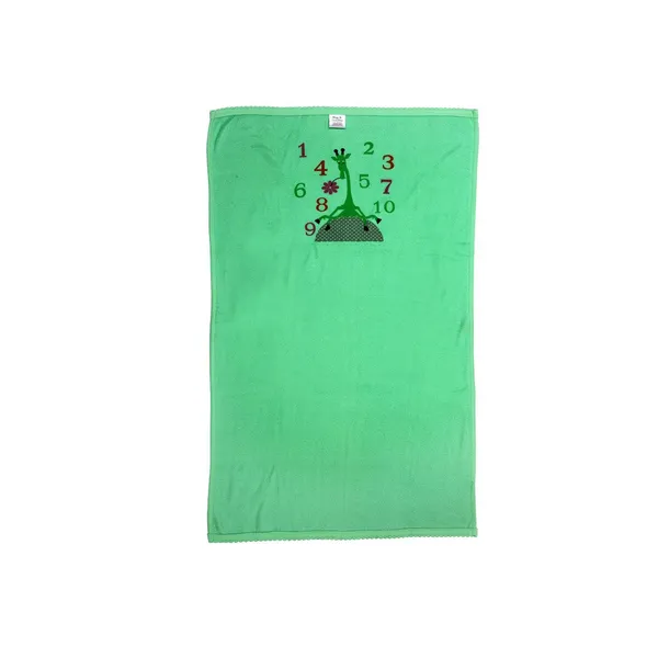 Green_Printed_Baby_Bath_Towels