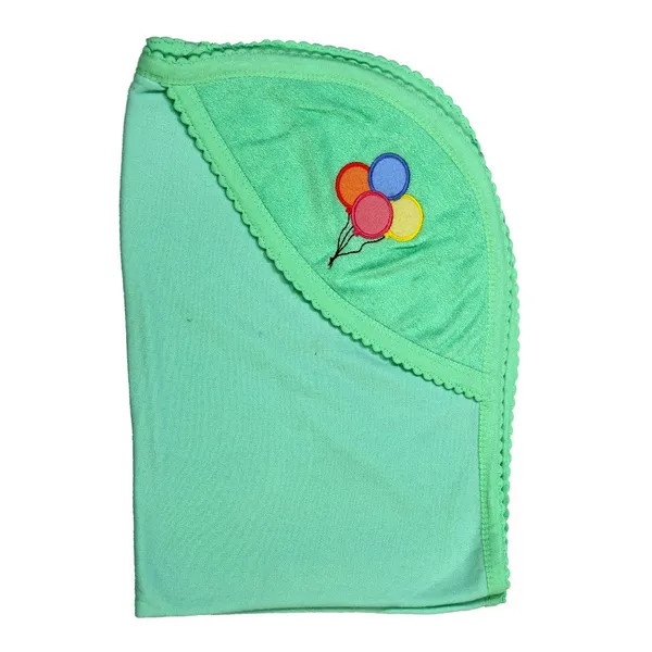 Green_Plain_Baby_Wrapper_Or_Receiving_Towel