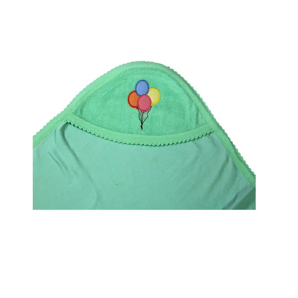 Green_Plain_Baby_Wrapper_Or_Receiving_Towel