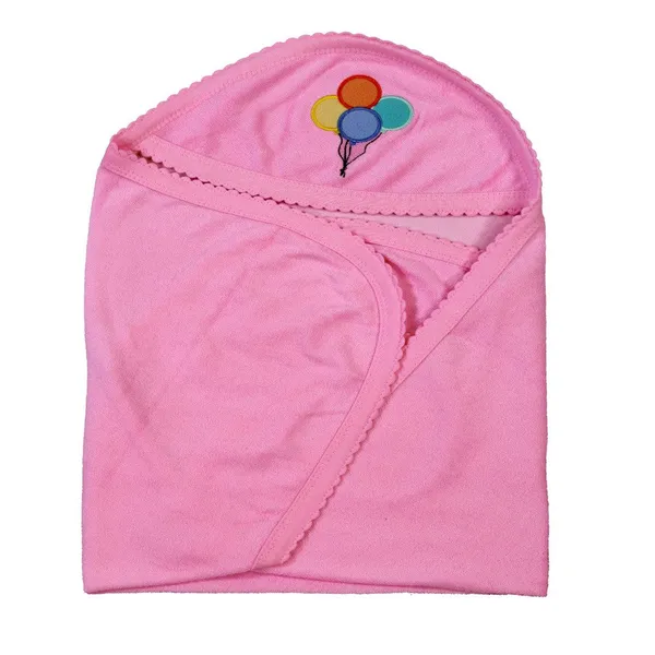Pink_Plain_Baby_Wrapper_Or_Receiving_Towel