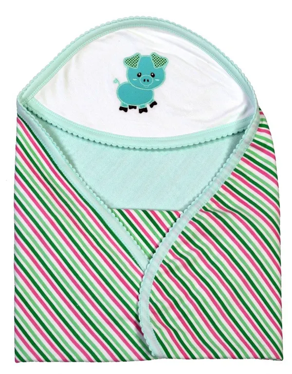 Green_Terry_And_Interlock_Born_Baby_Wrapper_Or_Receiving_Towel
