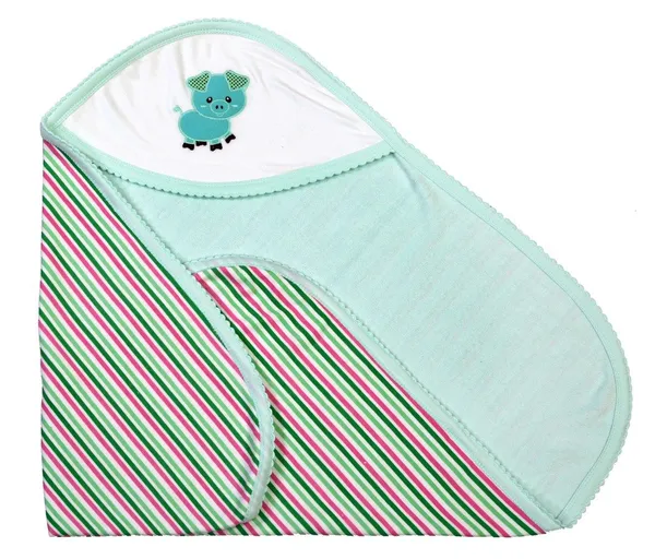 Green_Terry_And_Interlock_Born_Baby_Wrapper_Or_Receiving_Towel