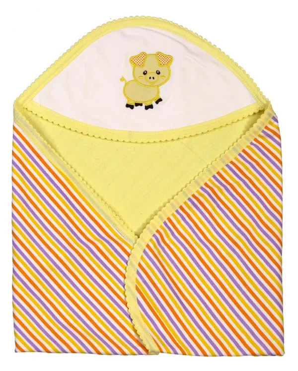 Yellow_Terry_And_Interlock_Born_Baby_Wrapper_Or_Receiving_Towel