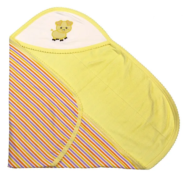 Yellow_Terry_And_Interlock_Born_Baby_Wrapper_Or_Receiving_Towel