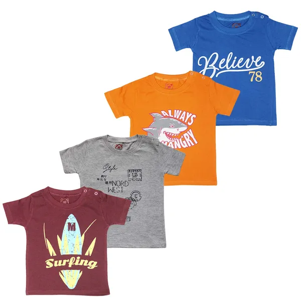Multicolor_Cotton_Boys_Tshirt_From_Baby_Boy_Months_To_Years