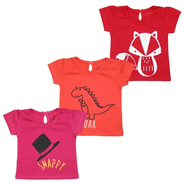 Multicolor_Girls_Cotton_Elegant_Print_And_Regular_Fit_Halfsleeve_T-Shirt_-Pack_Of_3