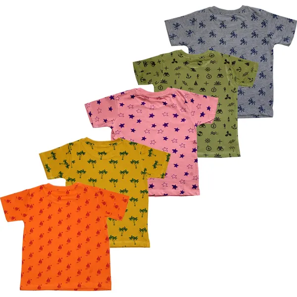 Multicolor_Boys_Cotton_Elegant_Print_And_Regular_Fit_Half_Sleeve_T-Shirt_-Pack_Of_5