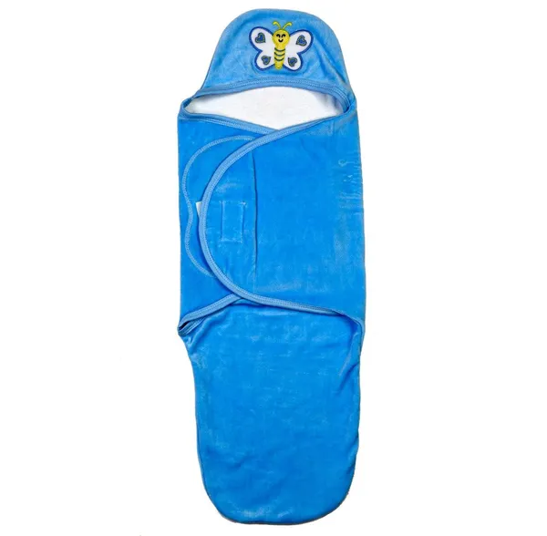 Blue_Newborn_Cotton_Swaddle/Wrap/Sleeping_Bag