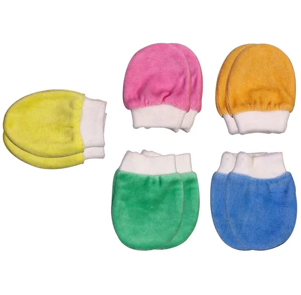 Multicolor_Baby_Boy'S_And_Girl'S_Velour_Winter_Mittens