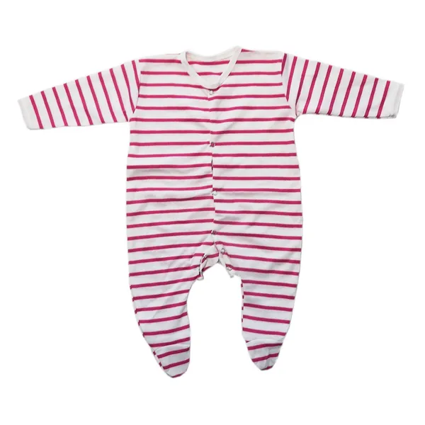Pink_Cotton_Stripe_Jump_Suit_For_Baby_Boy_/Baby_Girl